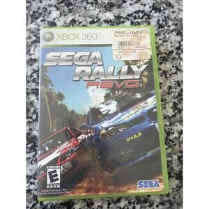 Sega Rally Revo CIB (Microsoft Xbox 360, 2007) Complete with Manual Tested
